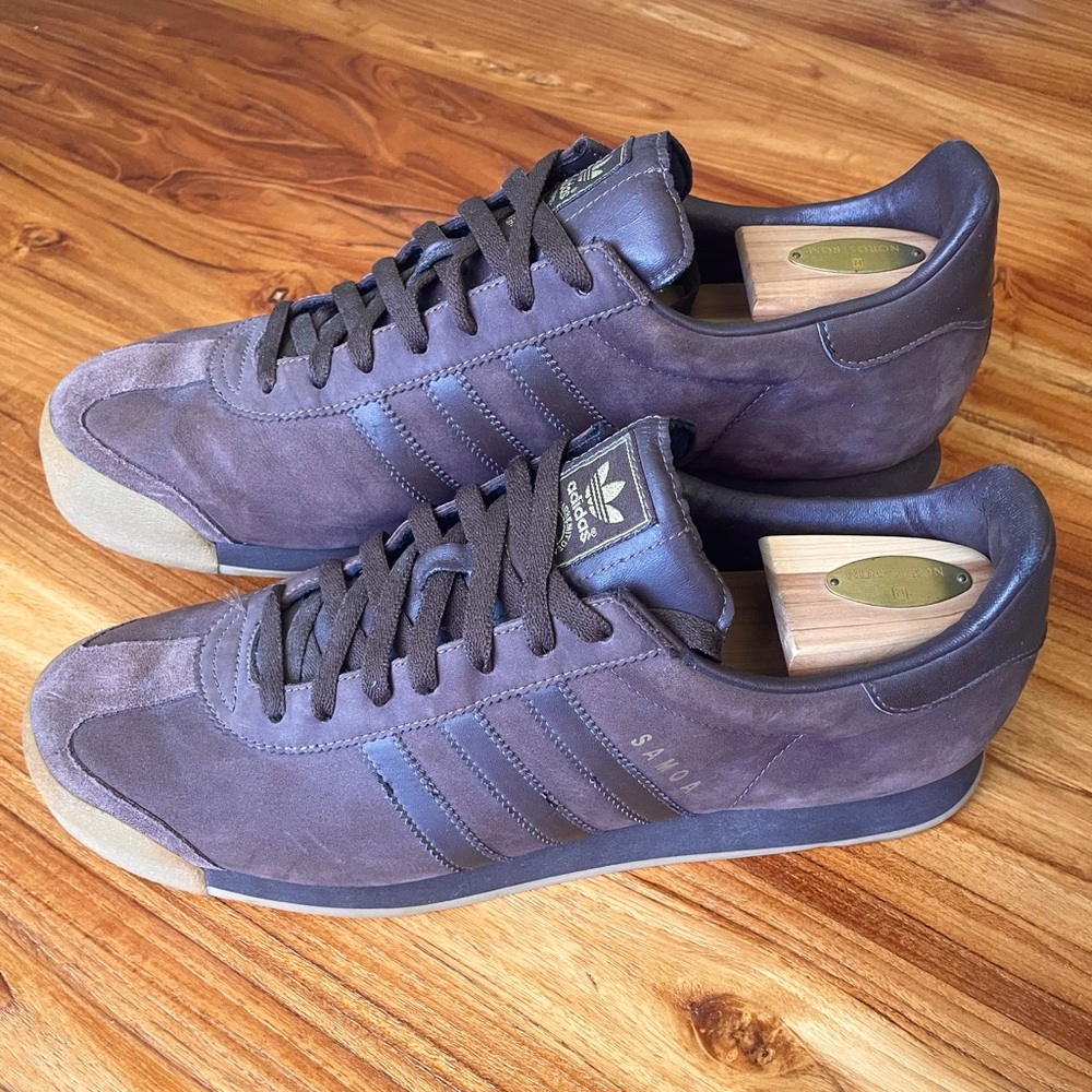 Adidas Samoa Brown Leather Size 13 shoes.